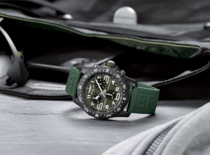 Breitling Rewards Watches Of Switzerland With Forest Green Endurance Pro Fake Watches For Sale