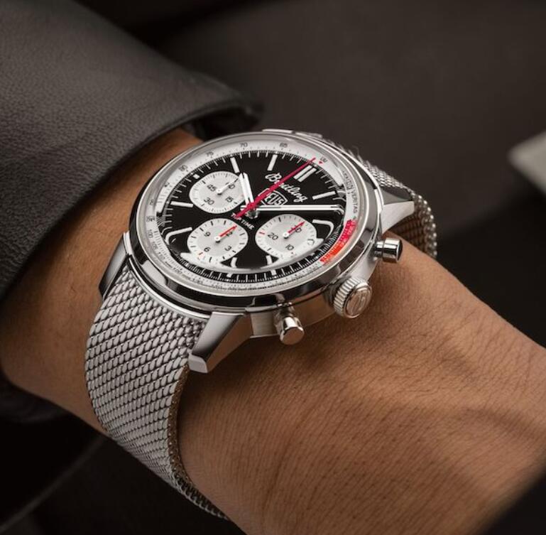A Closer Look At 1:1 Top Breitling’s Super Chronomat B01 44 US Edition Fake Watches UK And Motorcycle Collars