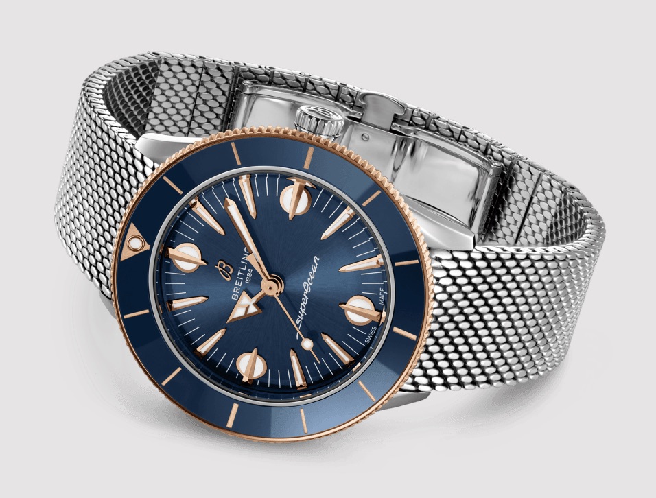 UK Cheap AAA Breitling Superocean Heritage ’57 Replica Watches: A Timeless Fusion Of Steel And 18K Red Gold